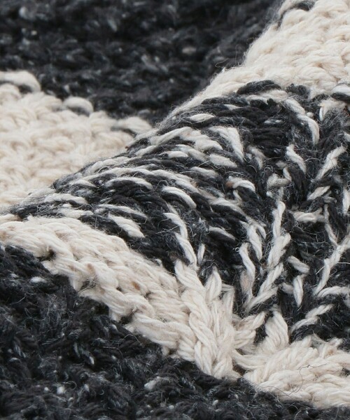 MONKEY TIME（モンキータイム）の「＜Nine Tailor＞VANDA ニット ハット（ニットキャップ/ビーニー・メンズ・ブラック/その他1/ナチュラル・FREE）」の11枚目の写真