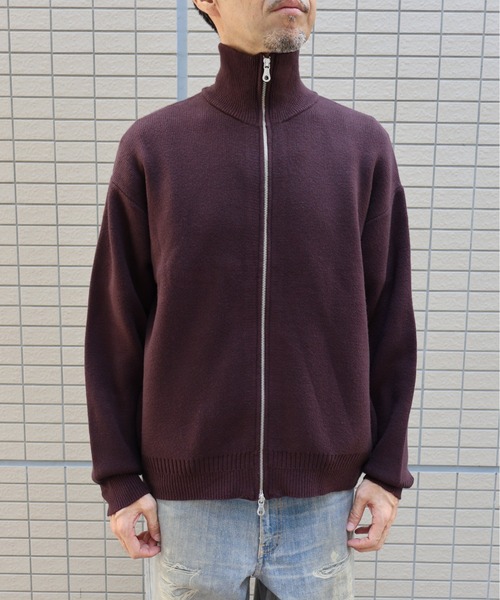 many men many mind(メニーメンメニーマインド)の「MANYMENMANYMINDS / ウォッシャブルドライバーズニット(ニット/セーター・メンズ・アイボリー/ブラック/ブラウン・X-LARGE/LARGE/MEDIUM)」の15枚目の写真