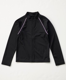OP/RUSTY（オーピー/ラスティー）の「【ノーブランド】キッズ長袖フルジップラッシュガード スクール水着 キッズ日焼け対策 UVカット ストレッチ素材（ラッシュガード）」