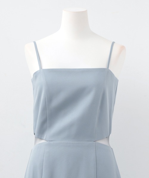 darial(ダリアル)の「【darial】体型カバーしながら華やかさをプラス / sheer volume top dress シアー ボリューム トップ ドレス 入園式 入学式 卒園式 卒業式 お呼ばれ 結婚式 二次会 成人式 同窓会 セレモニードレス パーティドレス オケージョンドレス(ドレス・レディース・ブラック/アイボリー/ブルー・S/M)」の5枚目の写真
