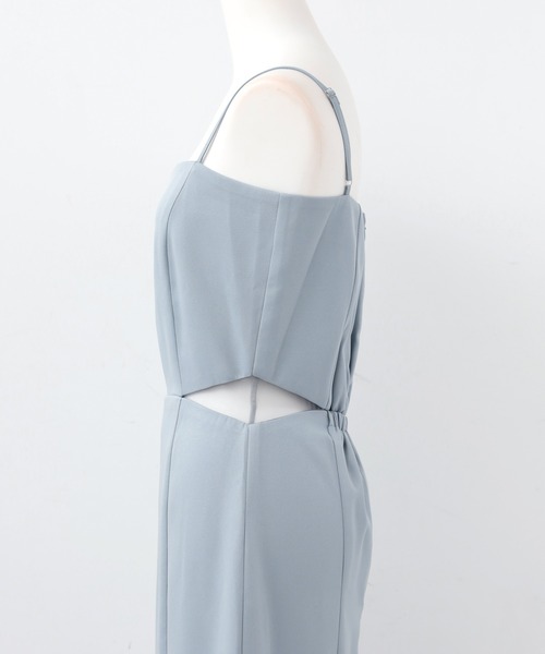 darial(ダリアル)の「【darial】体型カバーしながら華やかさをプラス / sheer volume top dress シアー ボリューム トップ ドレス 入園式 入学式 卒園式 卒業式 お呼ばれ 結婚式 二次会 成人式 同窓会 セレモニードレス パーティドレス オケージョンドレス(ドレス・レディース・ブラック/アイボリー/ブルー・S/M)」の6枚目の写真