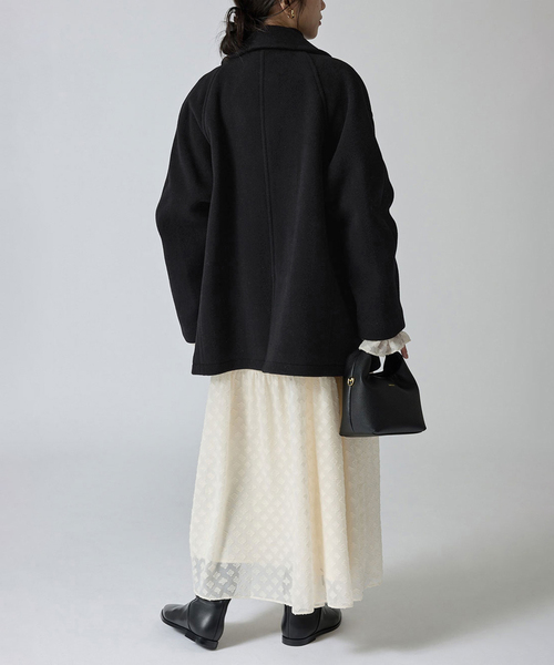 SLOBE IENA（スローブイエナ）の「ピーコート（ピーコート・レディース・ブラック・36/38）」の9枚目の写真