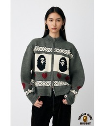 MOUSSY | BP/MS KNIT カーディガン(カーディガン/ボレロ)