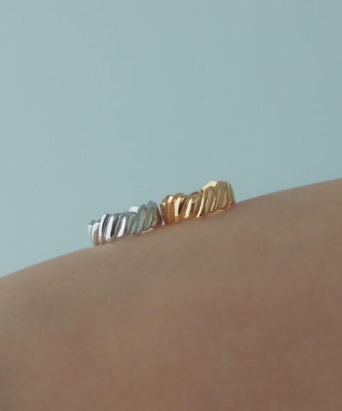 by Preek ツイストリング　BEAUTY&YOUTH MIZUKI 13号 BEAUTY&YOUTH UNITED ARROWS ＜MIZUKI HANAYAMA×by Preek＞ツイスト