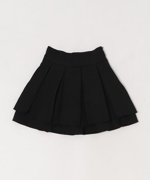 WEGO(ウィゴー)の「WEGO/ハイウエスト2段プリーツスカパン(スカート・レディース・グレー/ブラック・FREE)」の22枚目の写真