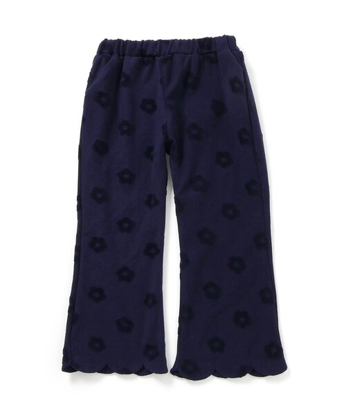 apres les cours（アプレレクール）の「フラワージャガードスカラップパンツ（その他パンツ・キッズ・クリーム/ネイビー・80/90/100/110/120/130）」の16枚目の写真