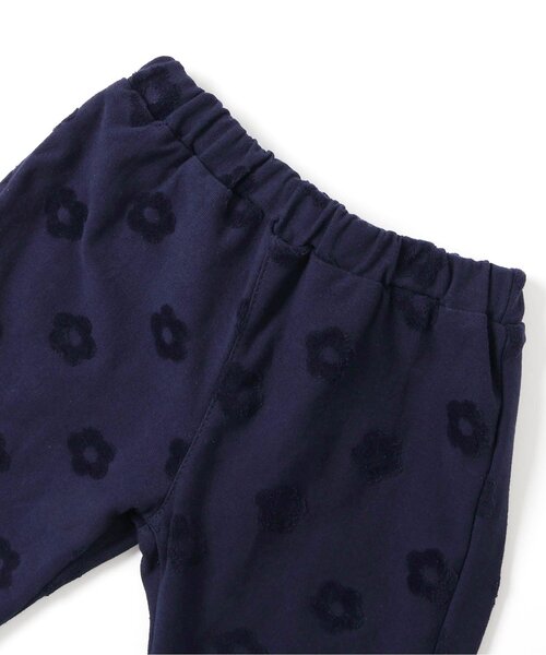 apres les cours（アプレレクール）の「フラワージャガードスカラップパンツ（その他パンツ・キッズ・クリーム/ネイビー・80/90/100/110/120/130）」の13枚目の写真