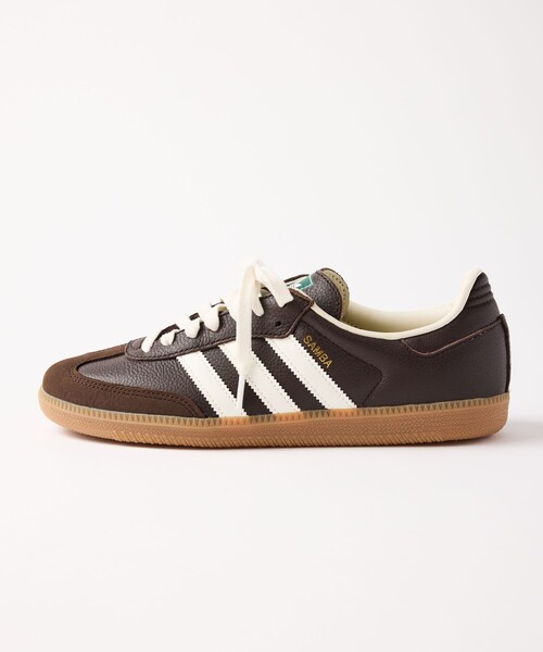 M TO R(ムウトアール)の「【adidas】SAMBA OG SNK(スニーカー・レディース・ダークブラウン/ボルドー・26.5cm/27.0cm/26.0cm/24.0cm/24.5cm/25.0cm/25.5cm/23.5cm)」の3枚目の写真