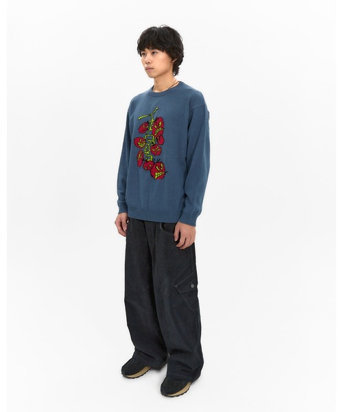 セール】Cherry Tomatoes Graphic Knit Pullover（ニット/セーター