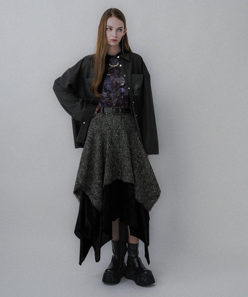 HARE(ハレ)の「ガラソールボリュームブーツ(HARE)(ブーツ・レディース・グリーン/ブラック・MEDIUM/LARGE)」の8枚目の写真