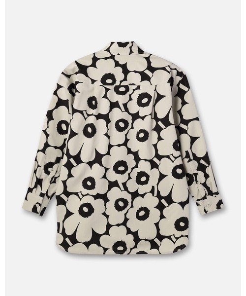 marimekko（マリメッコ）の「【ASIA　EXCLUSIVE】Ae Ruoste Unikko / shirt（シャツ/ブラウス・レディース・ライトグレー・40/38/36/34）」の6枚目の写真