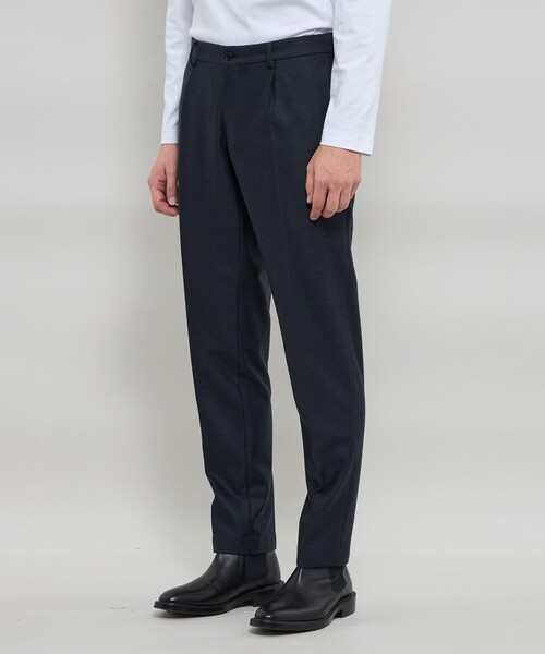 MACKINTOSH LONDON（マッキントッシュ ロンドン）の「【FLEX JERSEY】バランサーキュラーセットアップパンツ（その他パンツ・メンズ・ネイビー/ダークブラウン・38/36/40/42）」の6枚目の写真