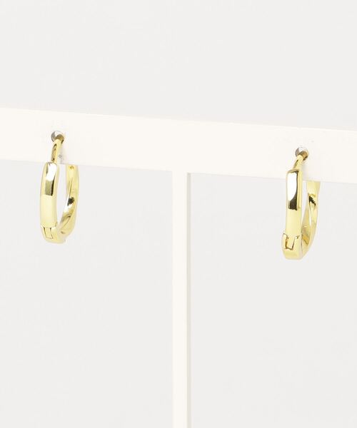 tunee(チュニー)の「【526521】ツイストリングミニフープピアス/ペア(RZ)(ピアス(両耳用)・レディース・ゴールド/シルバー・FREE)」の5枚目の写真