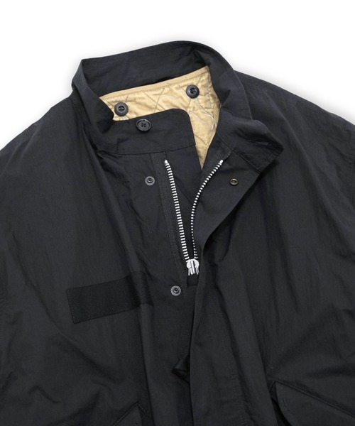 ANTHEM A】 NYLON COTTON MILITARY OVER COAT（ミリタリージャケット