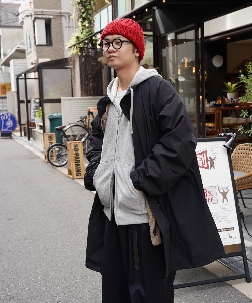 ANTHEM A】 NYLON COTTON MILITARY OVER COAT（ミリタリージャケット