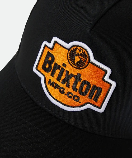 BRIXTON（ブリクストン）の「BRIXTON/ブリクストン GENUINE QLTY NP TRUCKER HAT メッシュ5パネルキャップ（キャップ・メンズ・ベージュ/ブラック・ONE SIZE）」の5枚目の写真