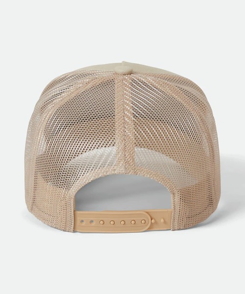 BRIXTON（ブリクストン）の「BRIXTON/ブリクストン GENUINE QLTY NP TRUCKER HAT メッシュ5パネルキャップ（キャップ・メンズ・ベージュ/ブラック・ONE SIZE）」の13枚目の写真