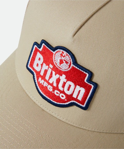 BRIXTON（ブリクストン）の「BRIXTON/ブリクストン GENUINE QLTY NP TRUCKER HAT メッシュ5パネルキャップ（キャップ・メンズ・ベージュ/ブラック・ONE SIZE）」の14枚目の写真