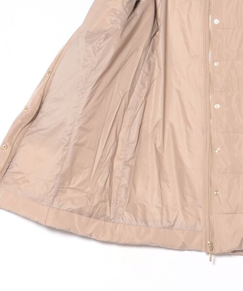 Arnold Palmer（アーノルドパーマー）の「フード ダウンコート（ダウンジャケット/コート・レディース・ベージュ/ネイビー・L/M/S）」の3枚目の写真