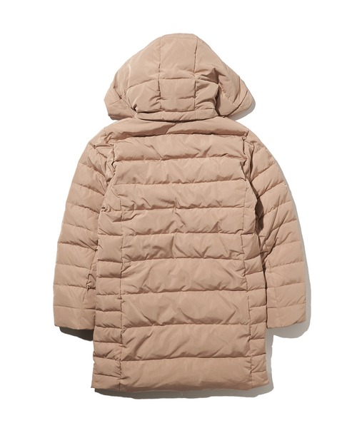 Arnold Palmer（アーノルドパーマー）の「フード ダウンコート（ダウンジャケット/コート・レディース・ベージュ/ネイビー・L/M/S）」の4枚目の写真