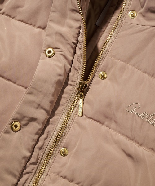 Arnold Palmer（アーノルドパーマー）の「フード ダウンコート（ダウンジャケット/コート・レディース・ベージュ/ネイビー・L/M/S）」の7枚目の写真