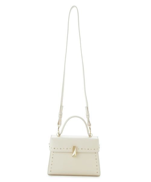 CELFORD（セルフォード）の「リュタンビジュースタッズポシェット（Ｍ）（ショルダーバッグ・レディース・アイボリー/ブラック/グレイッシュベージュ/ライトピンク・F）」の20枚目の写真