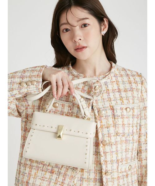 リュタンビジュースタッズポシェット（M）（ショルダーバッグ