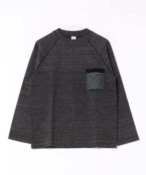 LAVENHAM（ラベンハム）の「【 日本製・長袖Tシャツ 】Jackman X Lavenham Lightweight Sweat Mens / ジャックマン ライトウェイト スウェット メンズ（Tシャツ/カットソー・メンズ・ベージュ/スミクロ/ダークブルー/ブラック系その他/ベージュ系その他・M/XL/S/L）」の2枚目の写真
