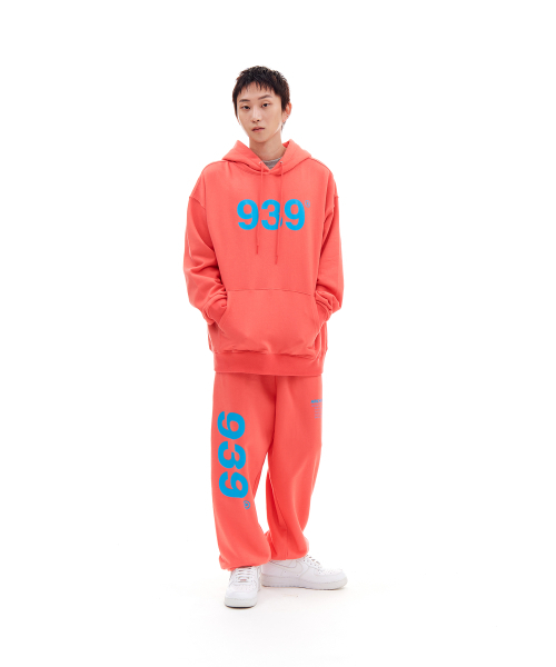 ARCHIVE BOLD（アーカイブボールド）の「939 LOGO HOOD (SALMON)（パーカー・レディース・その他・MEDIUM/SMALL/X-LARGE/LARGE）」の4枚目の写真