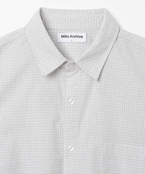 Millo Archive（ミロ アーカイブ）の「コンバインドシャツ [ホワイト]（シャツ/ブラウス・メンズ・その他・X-LARGE/MEDIUM/LARGE）」の2枚目の写真