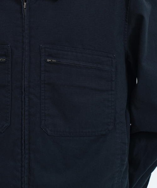 MUSINSA STANDARD（ムシンサスタンダード）の「フレンチサイクリストジャケット [ネイビー]（その他アウター・メンズ・その他・MEDIUM/LARGE/X-LARGE/XX-LARGE）」の5枚目の写真