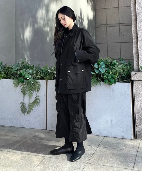 INSILENCE(インサイロンス)の「ダックキャンバスチョアジャケット BEIGE(デニムジャケット・レディース・その他・SMALL/MEDIUM/LARGE)」の6枚目の写真