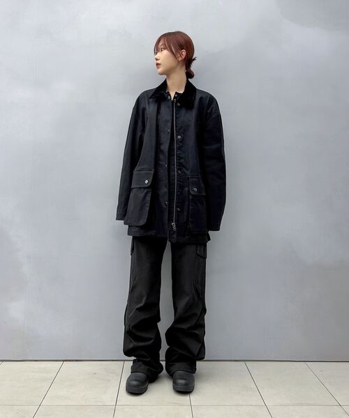 INSILENCE(インサイロンス)の「ダックキャンバスチョアジャケット BEIGE(デニムジャケット・レディース・その他・SMALL/MEDIUM/LARGE)」の12枚目の写真