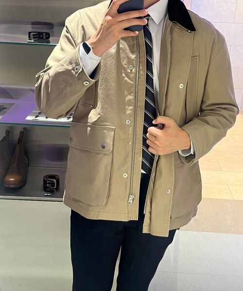INSILENCE(インサイロンス)の「ダックキャンバスチョアジャケット BEIGE(デニムジャケット・レディース・その他・SMALL/MEDIUM/LARGE)」の15枚目の写真