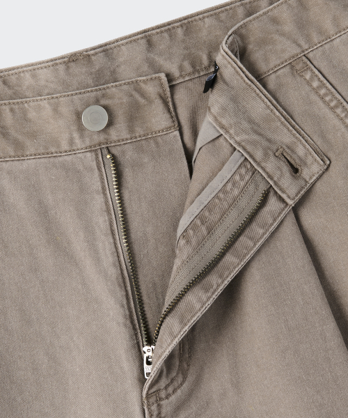 MUSINSA STANDARD（ムシンサスタンダード）の「ピグメントカーペンターバミューダパンツ [トープ]（その他パンツ・メンズ・その他・28/29/30/40/38/42/36/34/32/31/33/26/27）」の3枚目の写真