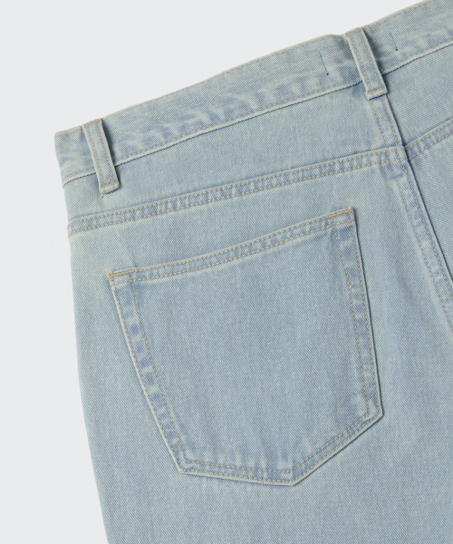 MUSINSA STANDARD（ムシンサスタンダード）の「レギュラーフィットデニムパンツ[ブリーチ]（デニムパンツ・メンズ・その他・26/27/28/29/30/31/32/33/34/36/38）」の7枚目の写真
