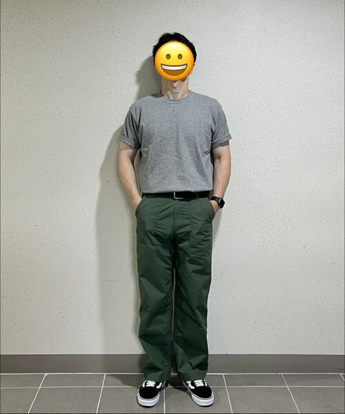 MUSINSA STANDARD（ムシンサスタンダード）の「リップストップペインターパンツ [セージグリーン]（その他パンツ・メンズ・その他・40/38/42/36/34/32/30/31/33/26/27/28/29）」の10枚目の写真