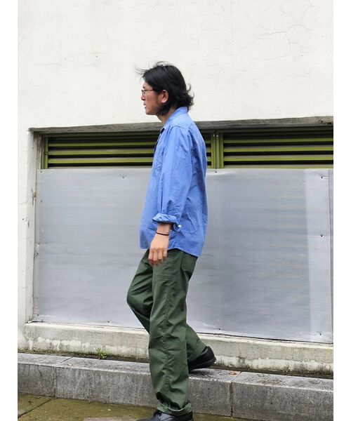 MUSINSA STANDARD（ムシンサスタンダード）の「リップストップペインターパンツ [セージグリーン]（その他パンツ・メンズ・その他・40/38/42/36/34/32/30/31/33/26/27/28/29）」の20枚目の写真