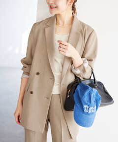 セール】【完売間近！】オーバーレイヤースリットジャケット