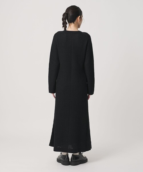 BEAUTY&YOUTH UNITED ARROWS（ビューティーアンドユースユナイテッドアローズ）の「アイレットニットワンピース（ワンピース・レディース・ホワイト/ブラック・FREE）」の15枚目の写真