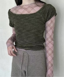 check sheer tops