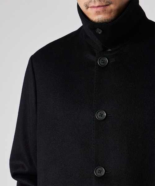 カシミヤビーバー ステンカラーコート / 253125 391N（ステンカラー