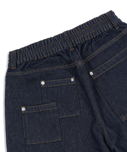 XTONZ（エクストーンズ）の「XP172 ビッグワイドバルーンデニムパンツ（インディゴ）（デニムパンツ・レディース・その他・SMALL/MEDIUM/LARGE）」の7枚目の写真
