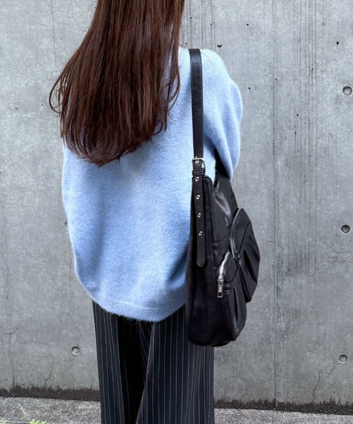 archives（アルシーヴ）の「ポケットワンショルダーバッグ（ショルダーバッグ・レディース・ブラック/ブラウン・FREE）」の8枚目の写真