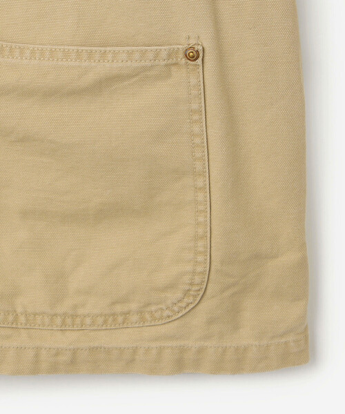 orSlow（オアスロウ）の「orSlow | 〈別注〉RELAX FIT DUCK COVERALL WOMEN（カバーオール・レディース・ベージュ・0）」の15枚目の写真