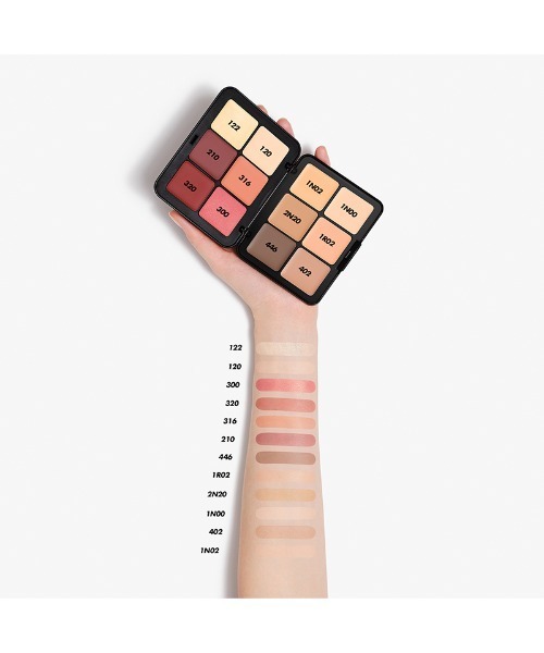 MAKE UP FOR EVER(メイクアップフォーエバー)の「HDスキン エッセンシャルパレット(ファンデーション・レディース・H1/H0.1・FREE)」の10枚目の写真