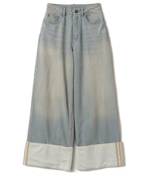 adidas VINTAGE WIDE LEG JEANS / アディダス ヴィンテージ ワイド レッグ ジーンズ