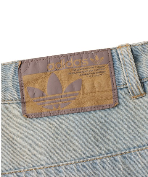 adidas(アディダス)の「adidas VINTAGE WIDE LEG JEANS / アディダス ヴィンテージ ワイド レッグ ジーンズ(デニムパンツ・レディース・ライトブルー・25inch/26inch/27inch)」の6枚目の写真