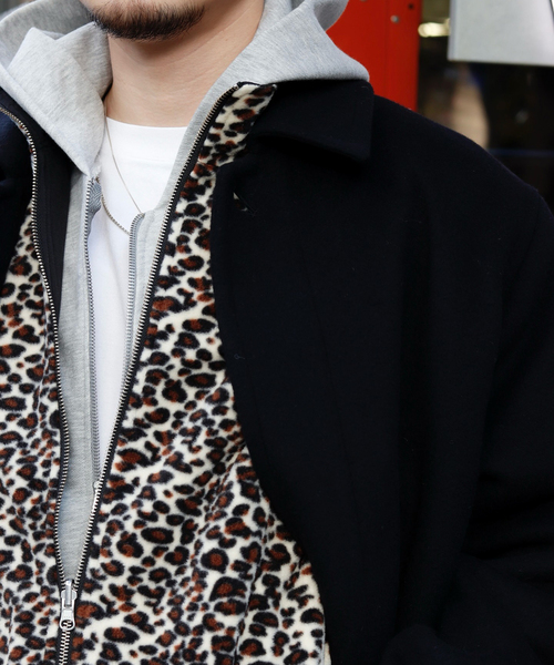 WISM(ウィズム)の「GRAND COLLECTION / グランド コレクション REVERSIBLE FLEECE LEOPARD PRINT JK(その他アウター・メンズ・イエロー系その他・MEDIUM/LARGE)」の10枚目の写真