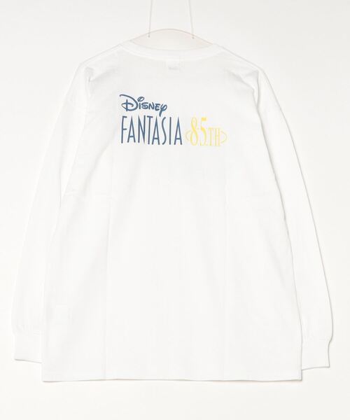 Disney（ディズニー）の「(DISNEY『FANTASIA』)L/S TEE（Tシャツ/カットソー・レディース・ブラック/ホワイト・ONE SIZE）」の20枚目の写真